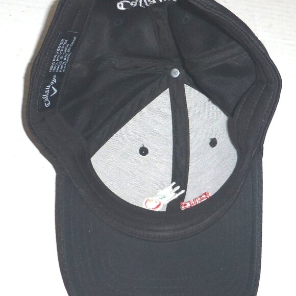 Callaway Big Bertha Falling Apple Hook & Loop Adjustable Hat Black PLEASE READ - Picture 4 of 8